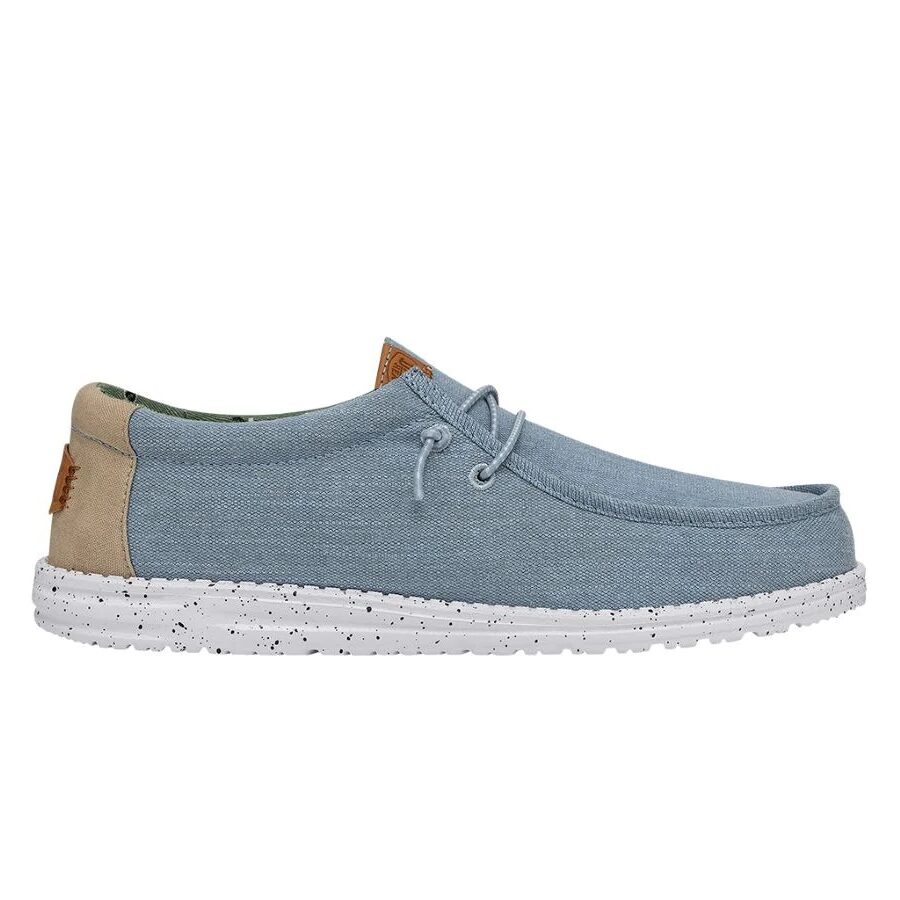 CALZADO HEY DUDE WALLY CANVAS BLUE - Crocs Guatemala