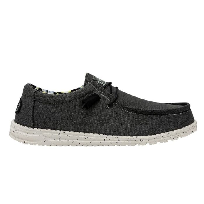 110384099 HEY DUDE WALLY STRETCH - BLACK