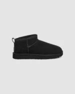 UGG W CLASSIC ULTRA MINI - BLACK - Imagen 2