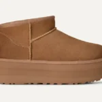 UGG W CLASSIC ULTRA MINI PLATFORM - CHESTNUT